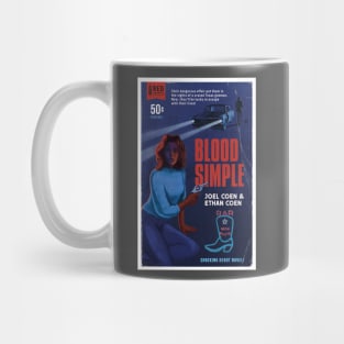 Blood Simple alternative movie poster - Coen Brothers Mug